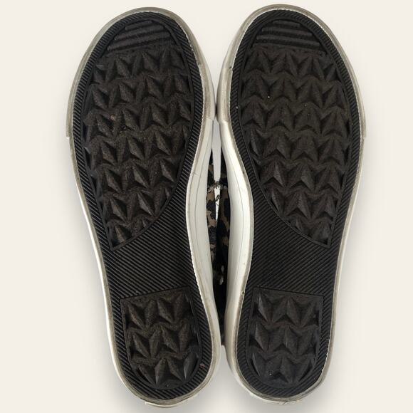 Gypsy Jazz Womens Leopard Print Zip Up Retro Fashion Sneakers Size 7 - Picture 7 of 10